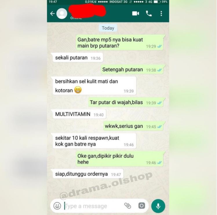 Kisah Belanja Online